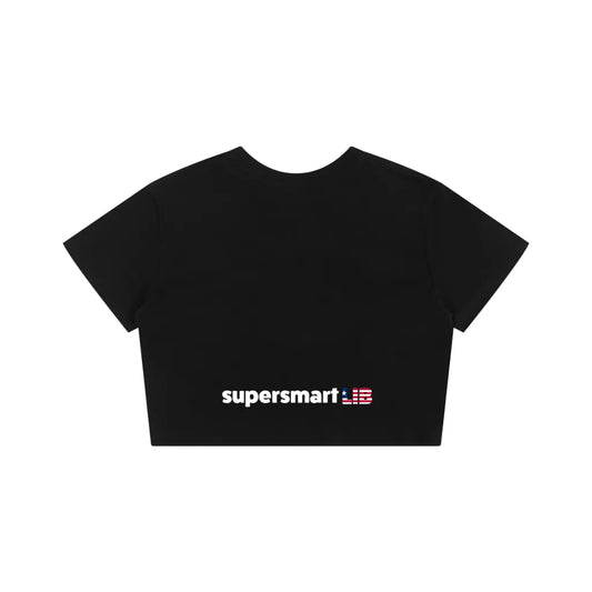 Supersmart LIB Baby Tee (Black)