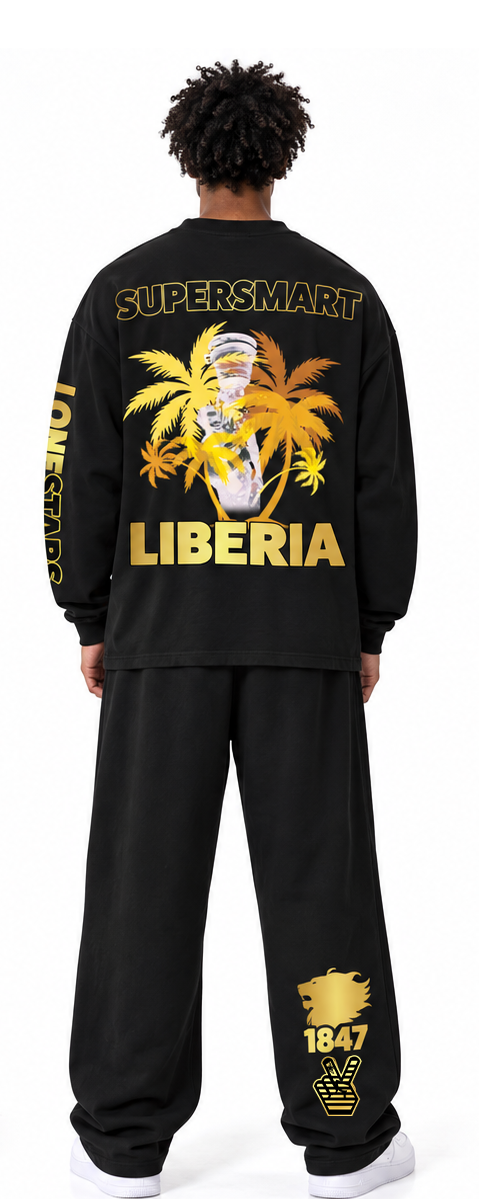 Mama Liberia Long Sleeve T-Shirt
