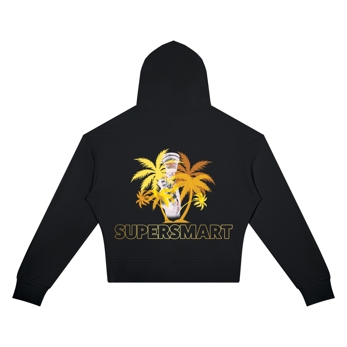 Women's Lonestars Shoulder Cropped Hoodie