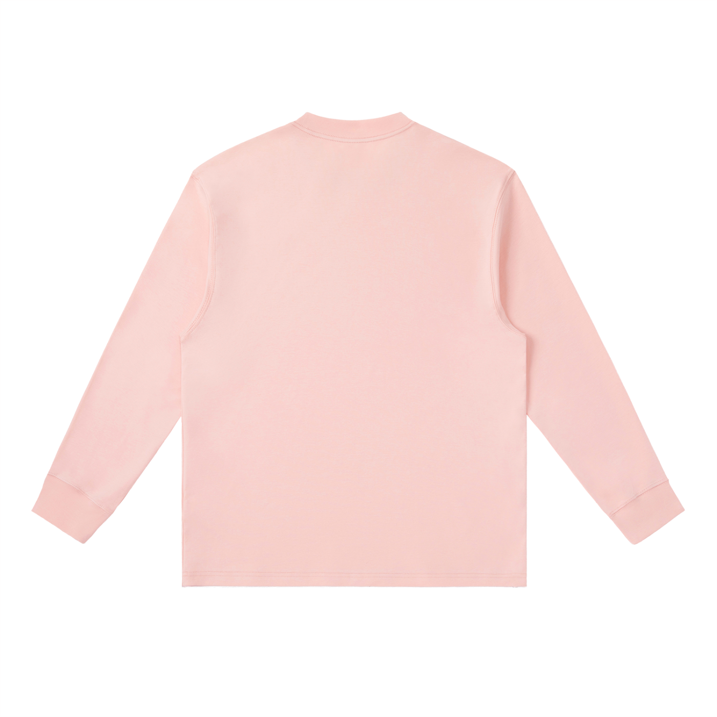 Large Peace Sign Super Smart Essential Crewneck Long-Sleeve T-Shirt