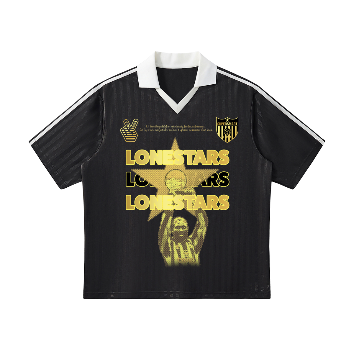 World Best Striped Soccer Jersey