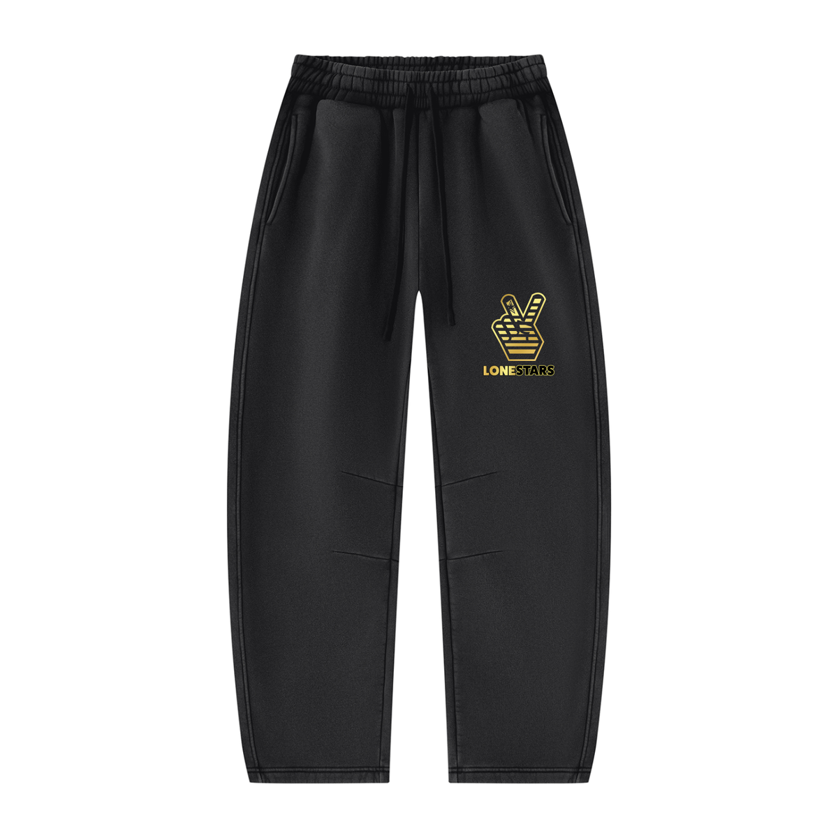 Lonestars Vintage Wash Peace Sign Sweatpants