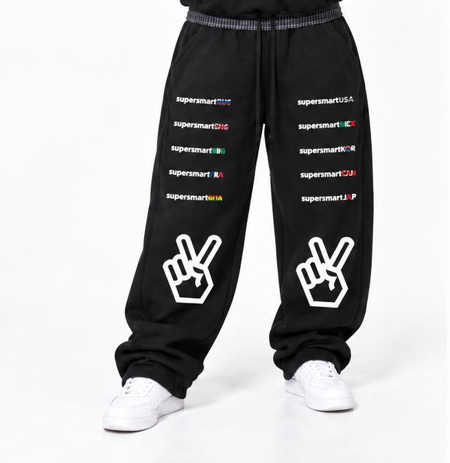 World Tour  Barrel-Leg Sweatpants