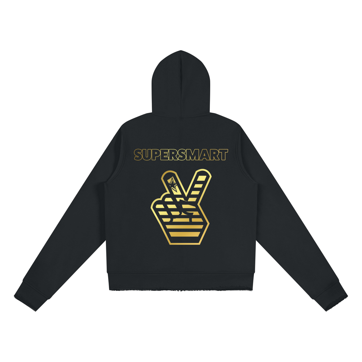 Women's  Lonestars Raw Edge Zip Hoodie
