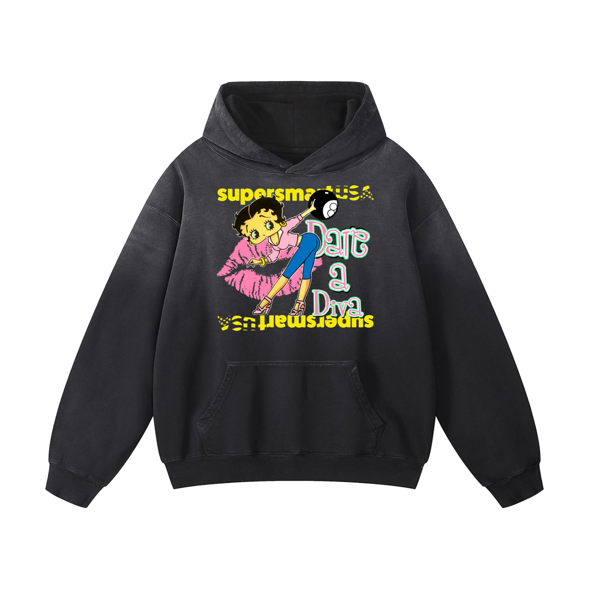 Date a Diva Oversized Hoodie